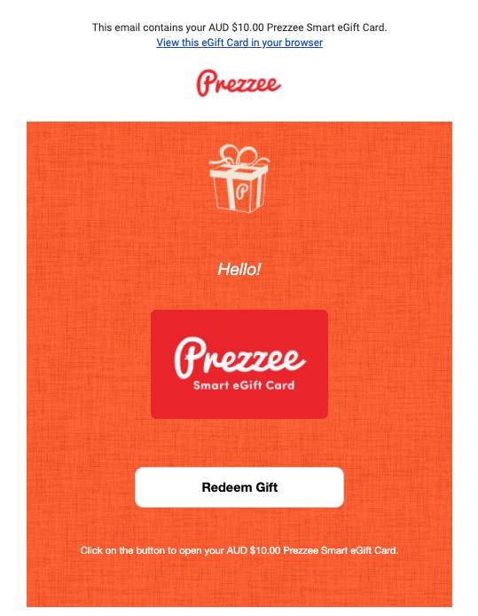 Prezzee Smart Gift Card Multi Swap Prezzee
